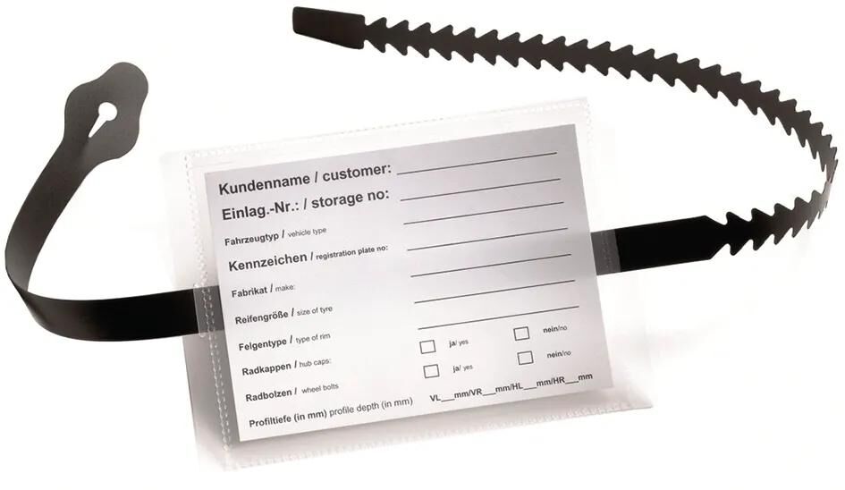 Eichner Radreifen Anhänger Radreifen Anhänger 100 Stück Packung