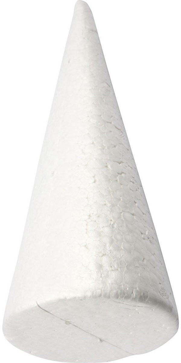 Kreativunternehmen https: www.cchobby.nl cones-25-cm-10-cm-white-1-piece