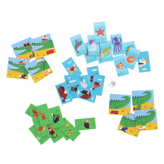 Jumbo-Kroko-Loko-Memo-Spiel zum Spielen