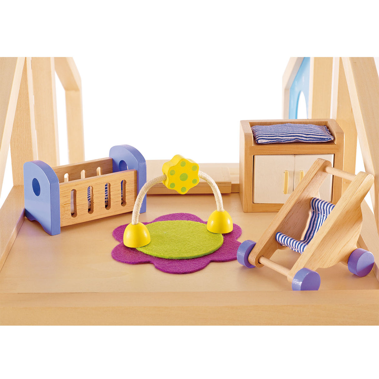 Hape Puppenhaus-Babyzimmer