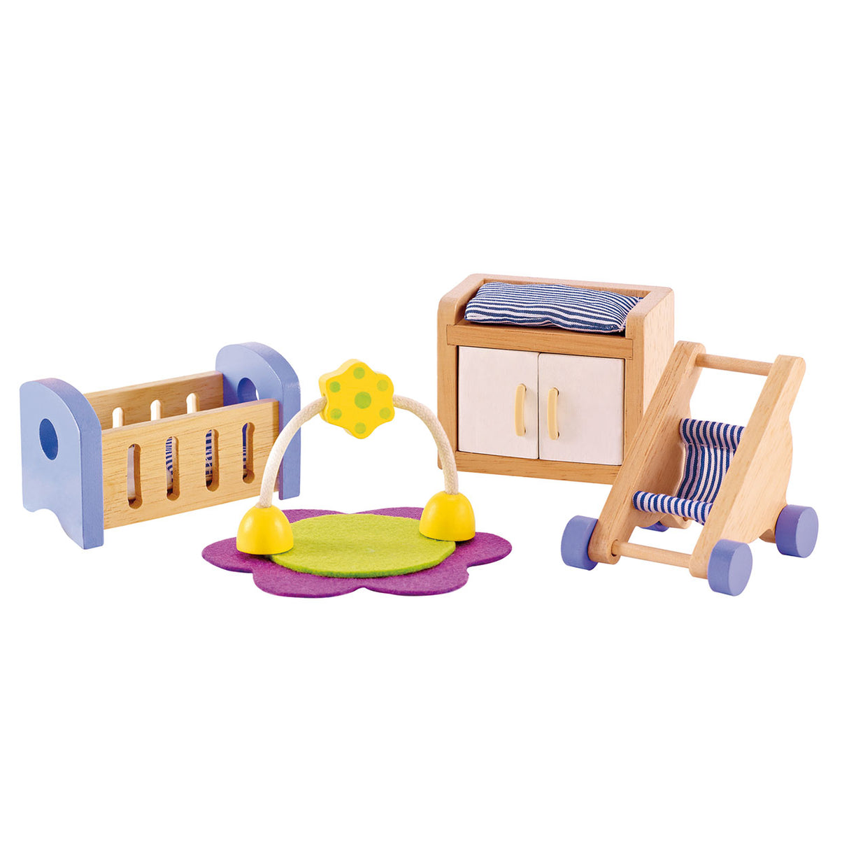 Hape Puppenhaus-Babyzimmer