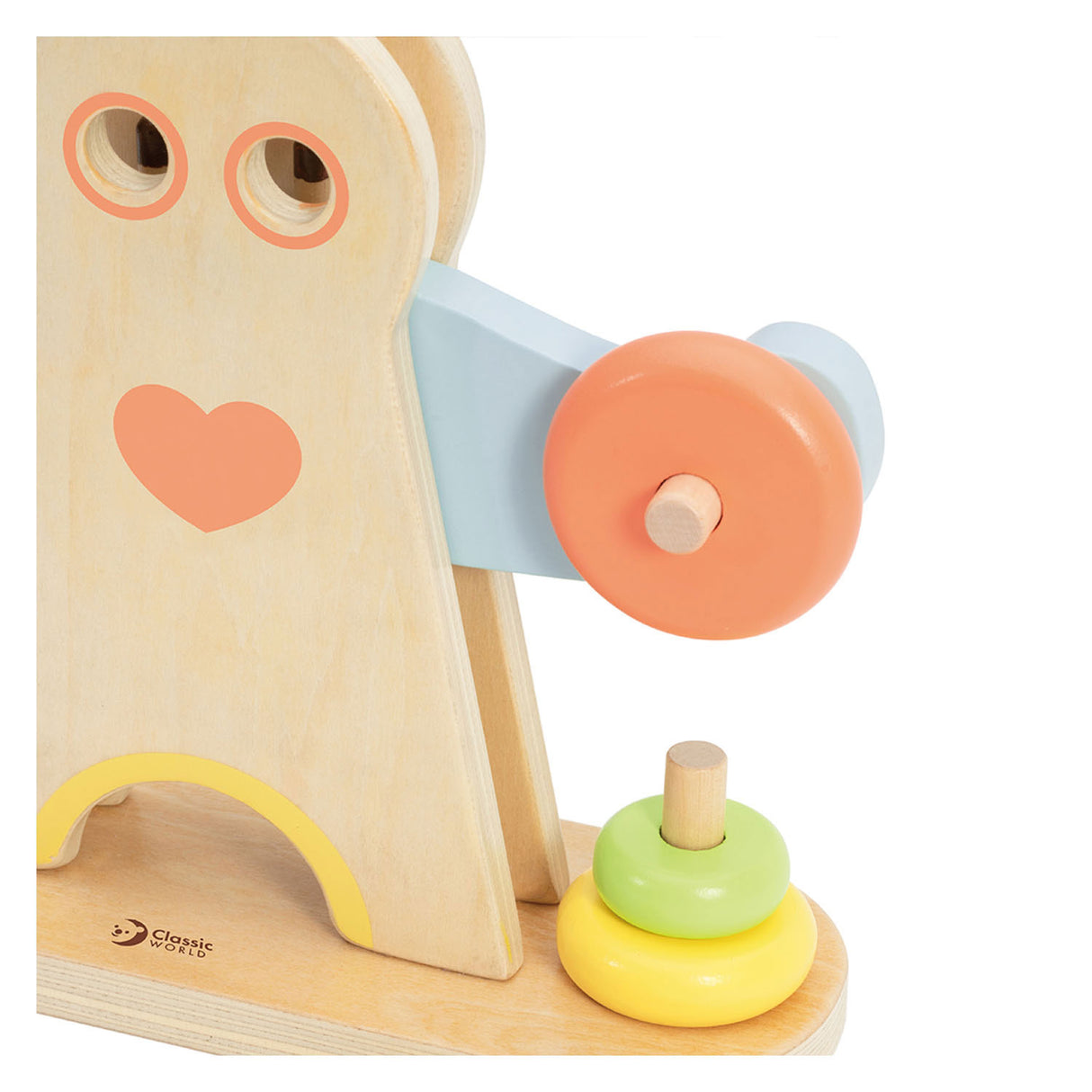 Klassische Welt -Holz -Herkules Scales, 7dlg.