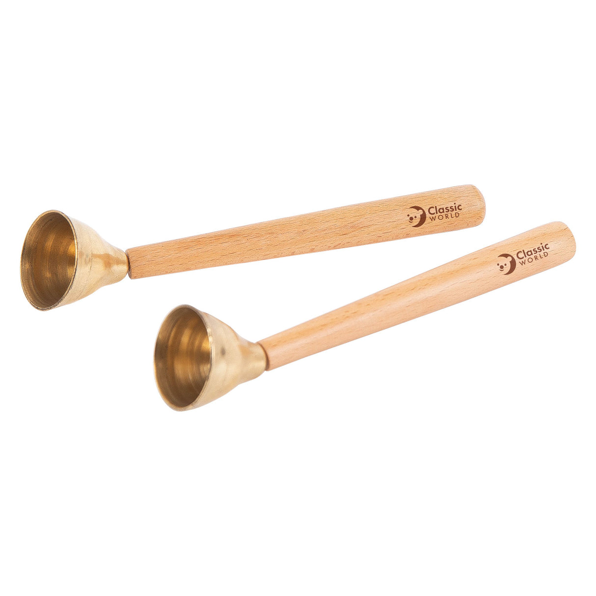 Classic World Holzhandglocke, 2-tlg.
