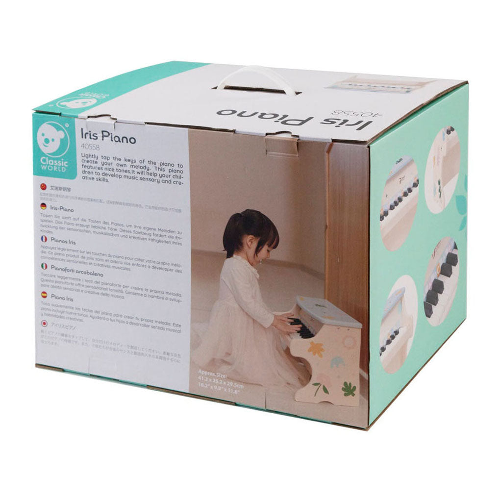 Lobbes Toys BV Classic World Iris-Klavier aus Holz