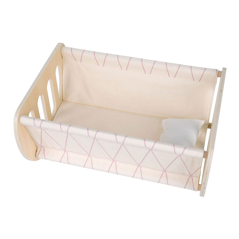 Klassisches 2-in-1-Kinderbett aus Holz