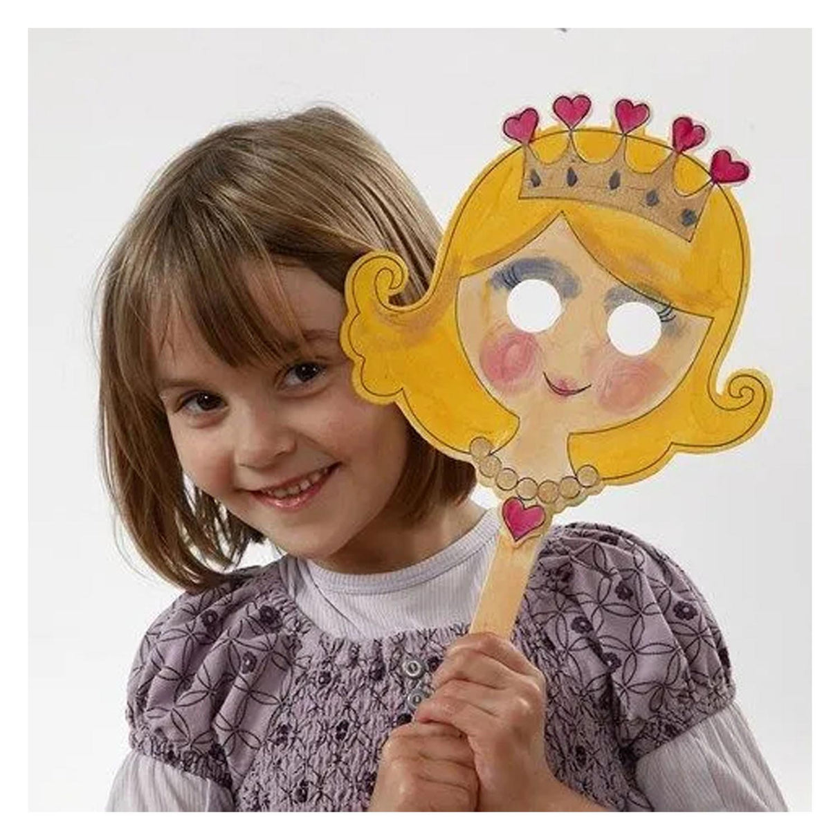 Creativ Company dekoriert Ihre Holzmaske, 16 Stück.