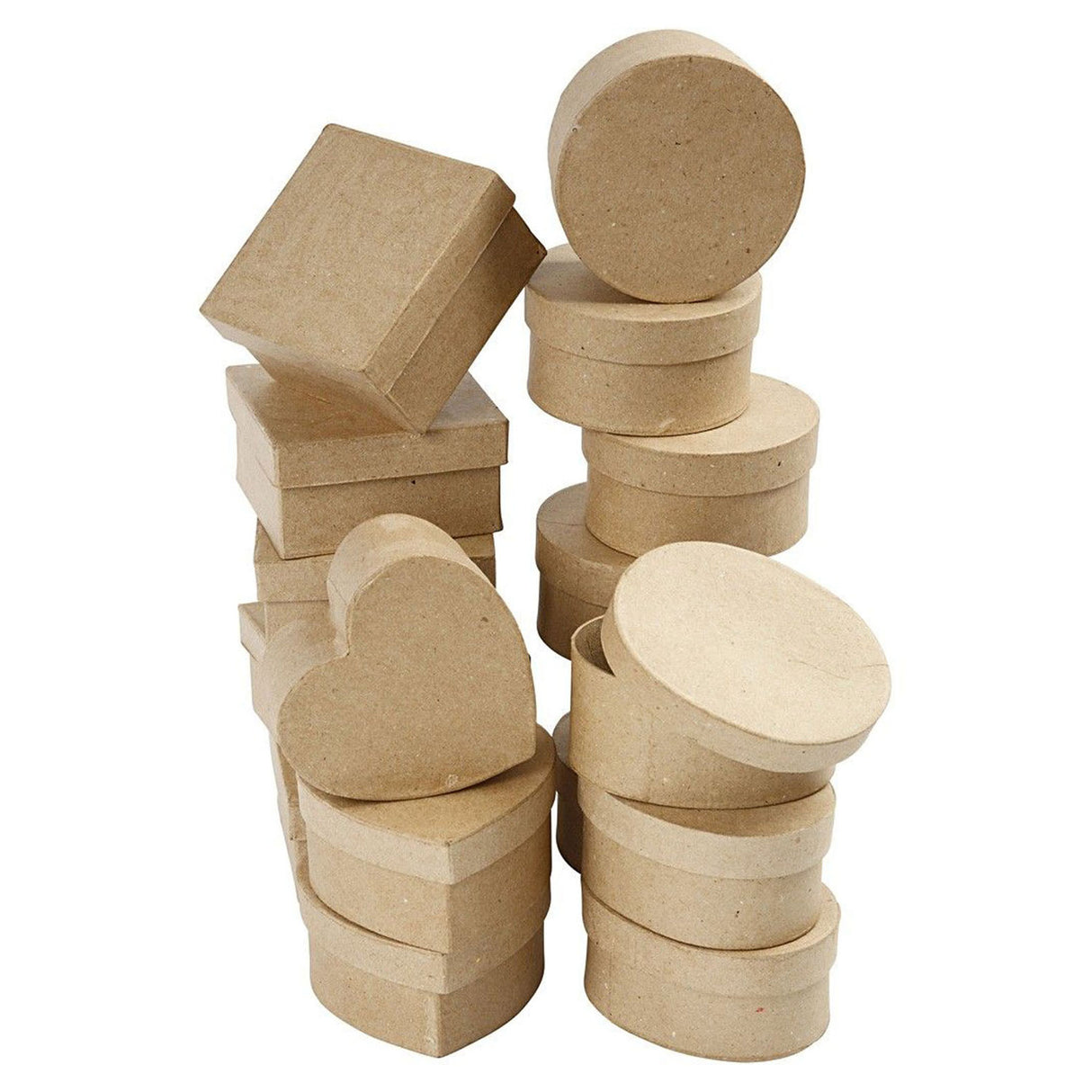 Kreativunternehmen http: www.cchobby.nl medium-boxes-h-5-cm-d-10-12-cm-28-piece-1-box