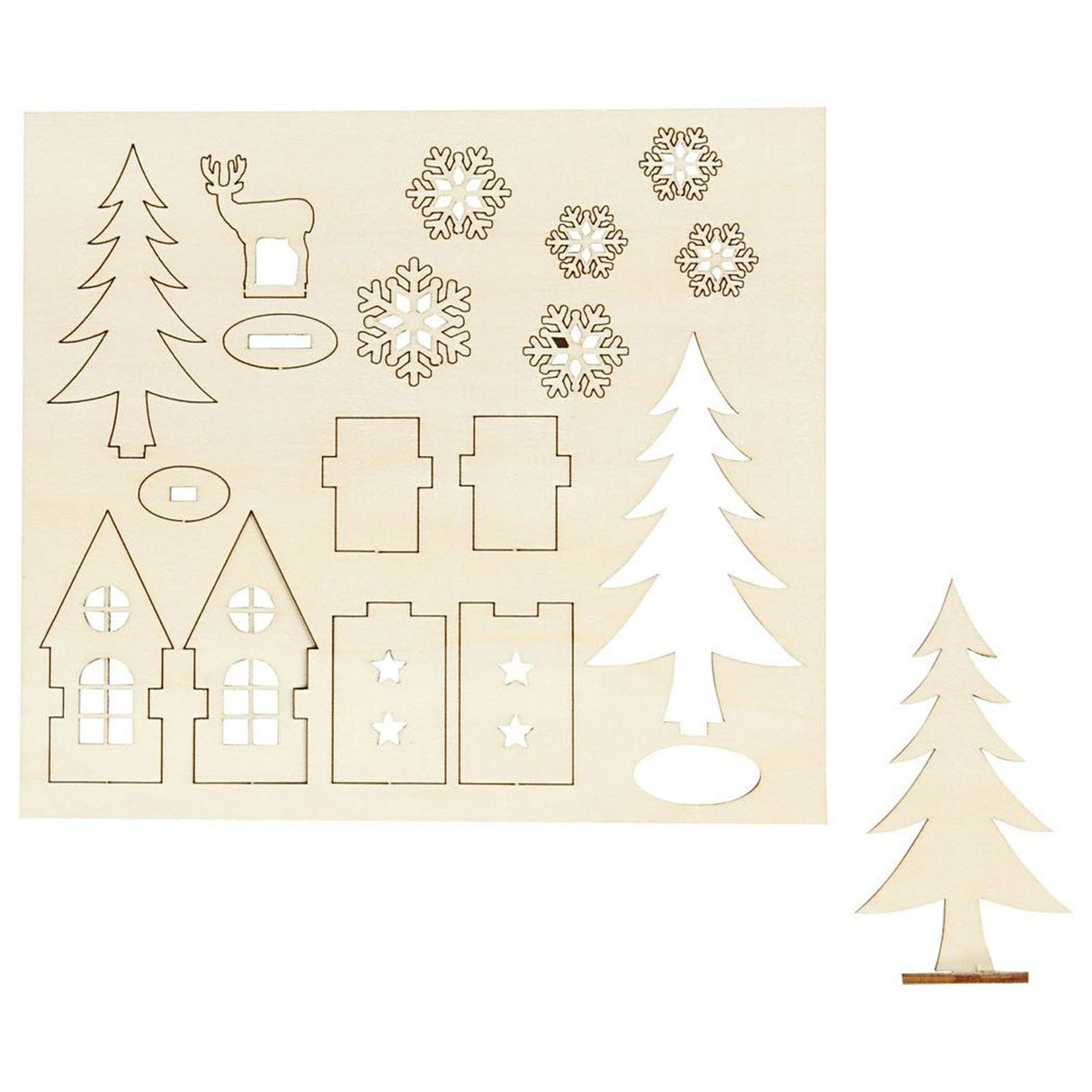 Das kreative Unternehmen fertigt und dekoriert Ihr Weihnachtsdekorationshaus