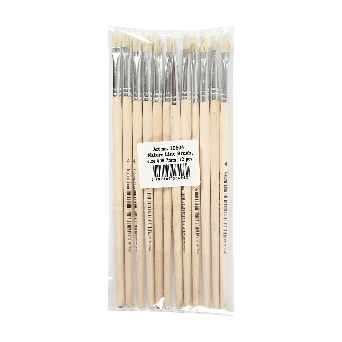Https: www.cchobby.nl nature-line-brushes-size-4-l-18-5-cm-b-7-mm-short-handle-12-piece-1-box
