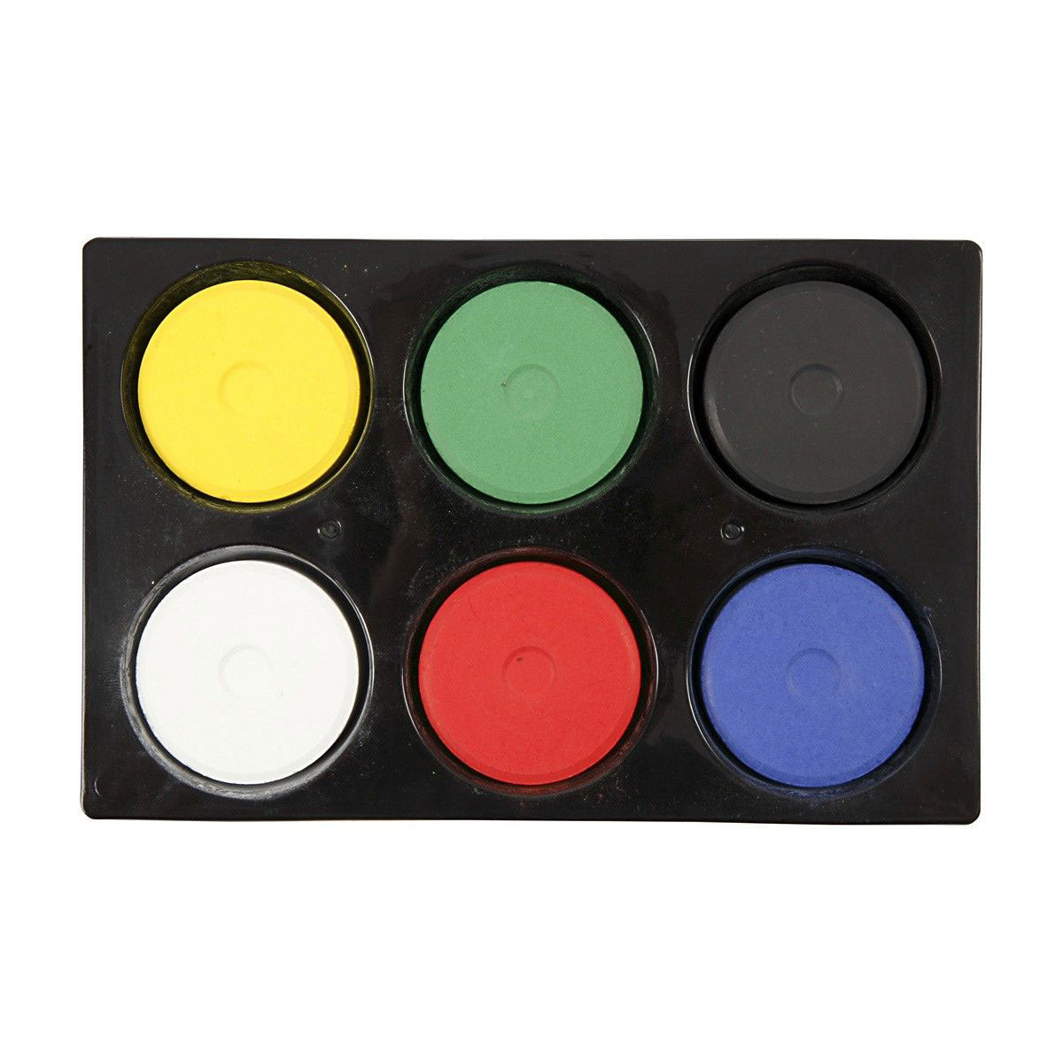 Creativ Company Aquarell-Nachfüllblöcke in Palette – Primärfarben, 6 Stück.