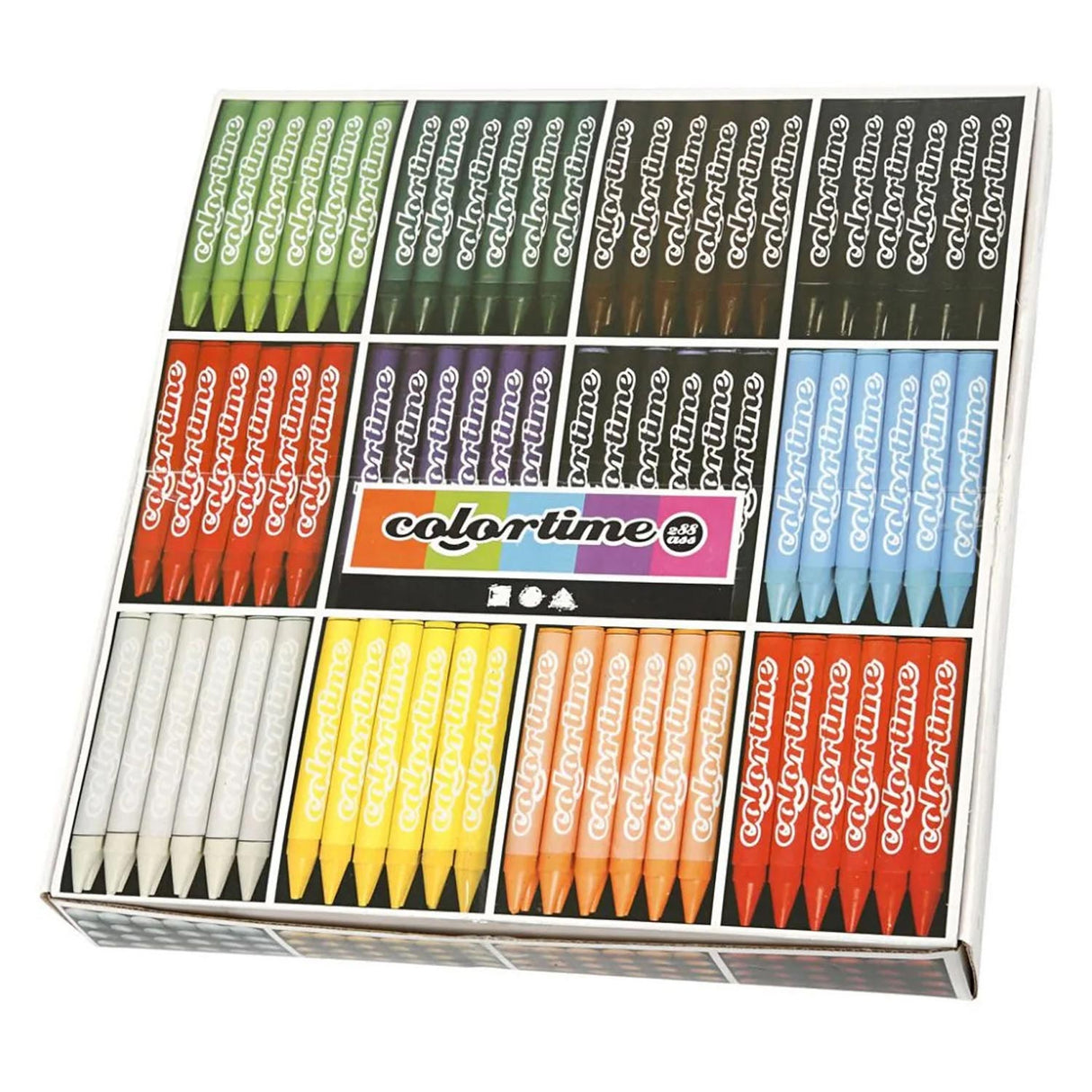 Kreativunternehmen https: www.cchobby.nl colortime-kleurkrijt-l-10-cm-thickness-11-mm-diverse-colours-12x24-piece-1-box