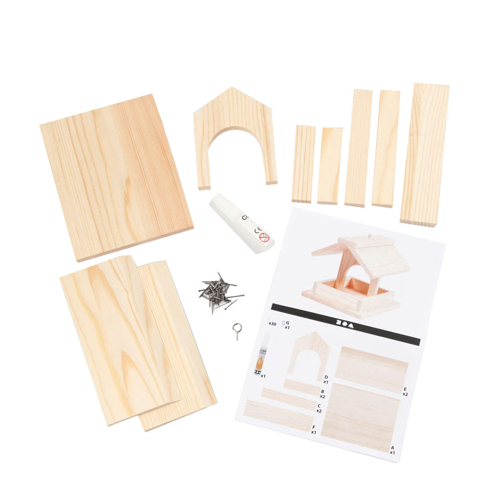 Kreativunternehmen https: www.cchobby.nl Vogelfutterhaus-H-12-5-cm-T-14-5-cm-B-11-5-cm-1-Stück