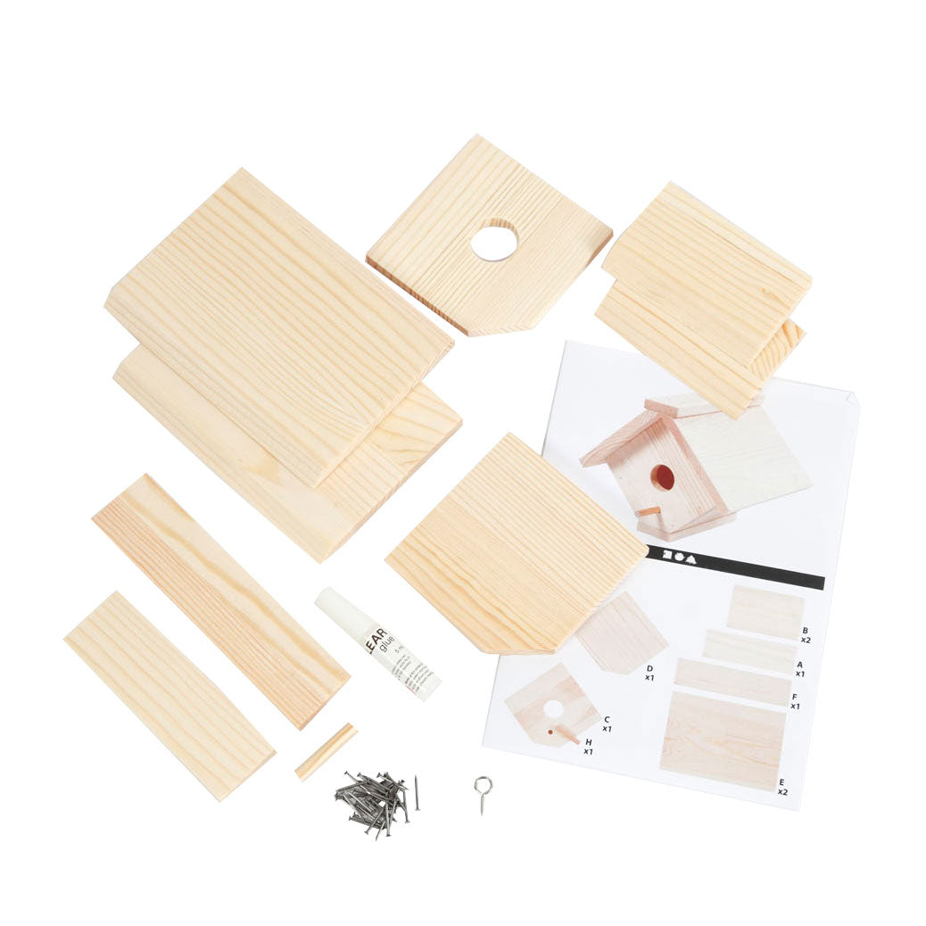 Vogelhaus aus Holz der Firma Creativ