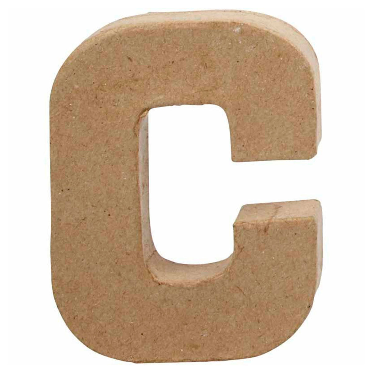 Creativ Firmenbuchstabe Pappmaché - c, 10cm