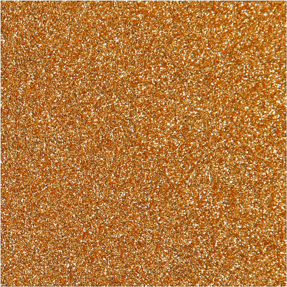Creativ Company Bügelfolie Glitzer Gold, A5