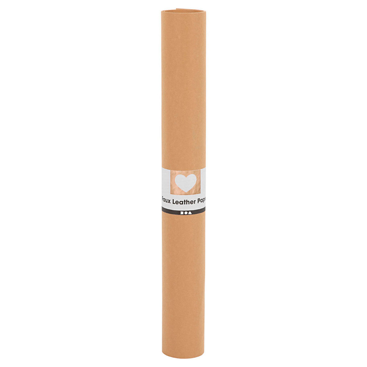 Kunstlederpapier hellbraun, 1mtr.