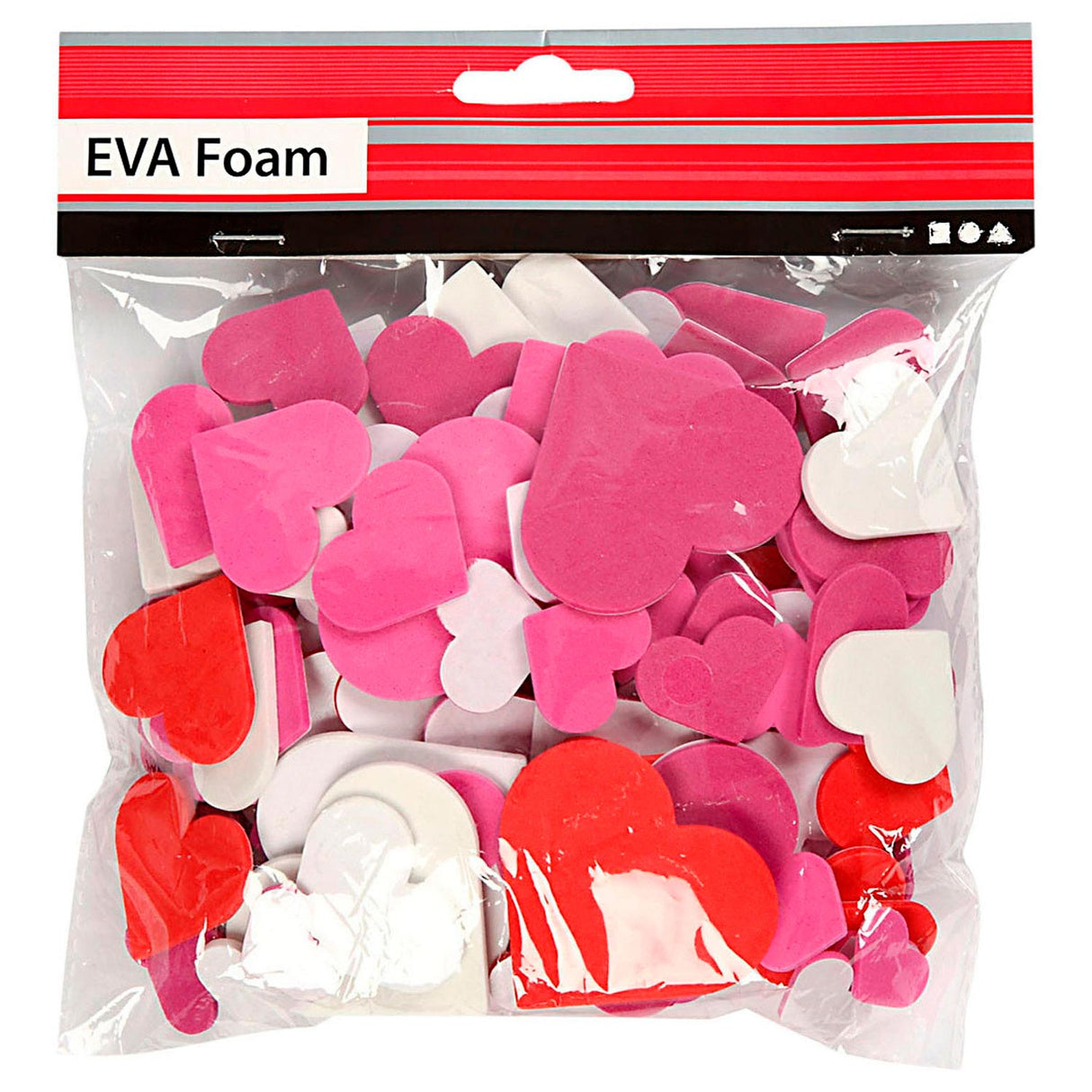 Kreativunternehmen https: www.cchobby.nl foam-shapes-size-20-50-mm-thickness-2-mm-heart-diverse-colors-200-piece-1-box