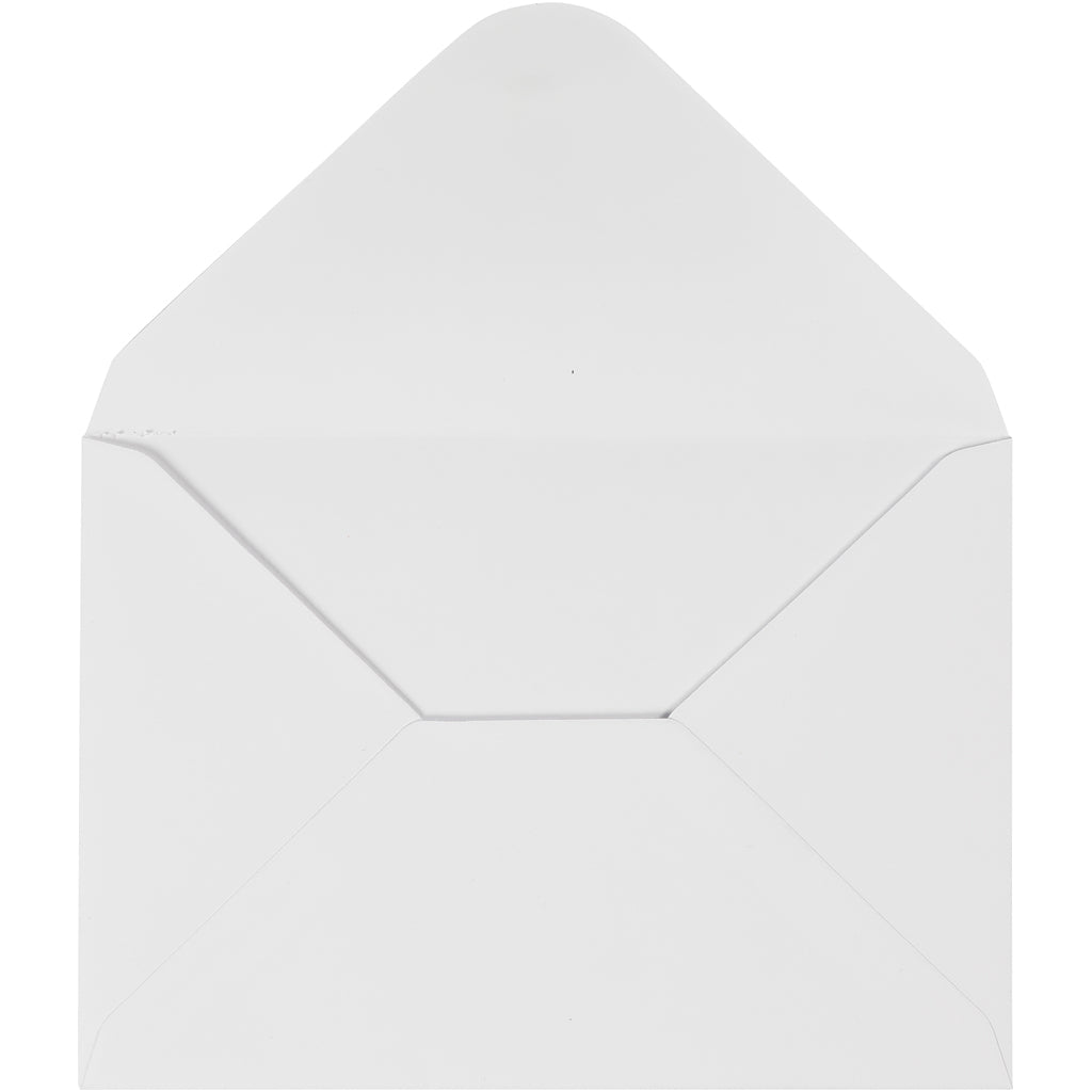 Kreativunternehmen https: www.cchobby.nl Briefumschläge-Größe-Umschlag-11-5x16-cm-110-Weiß-10-Stück-1-Box