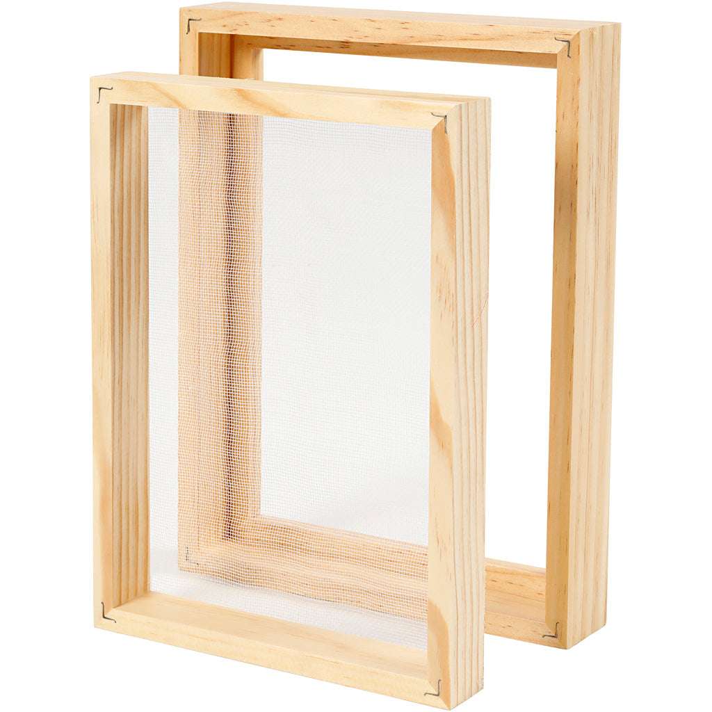Kreativunternehmen https: www.cchobby.nl Papierform-mit-Doppelrahmen-A5-Größe-25x19x3cm-1-Stück