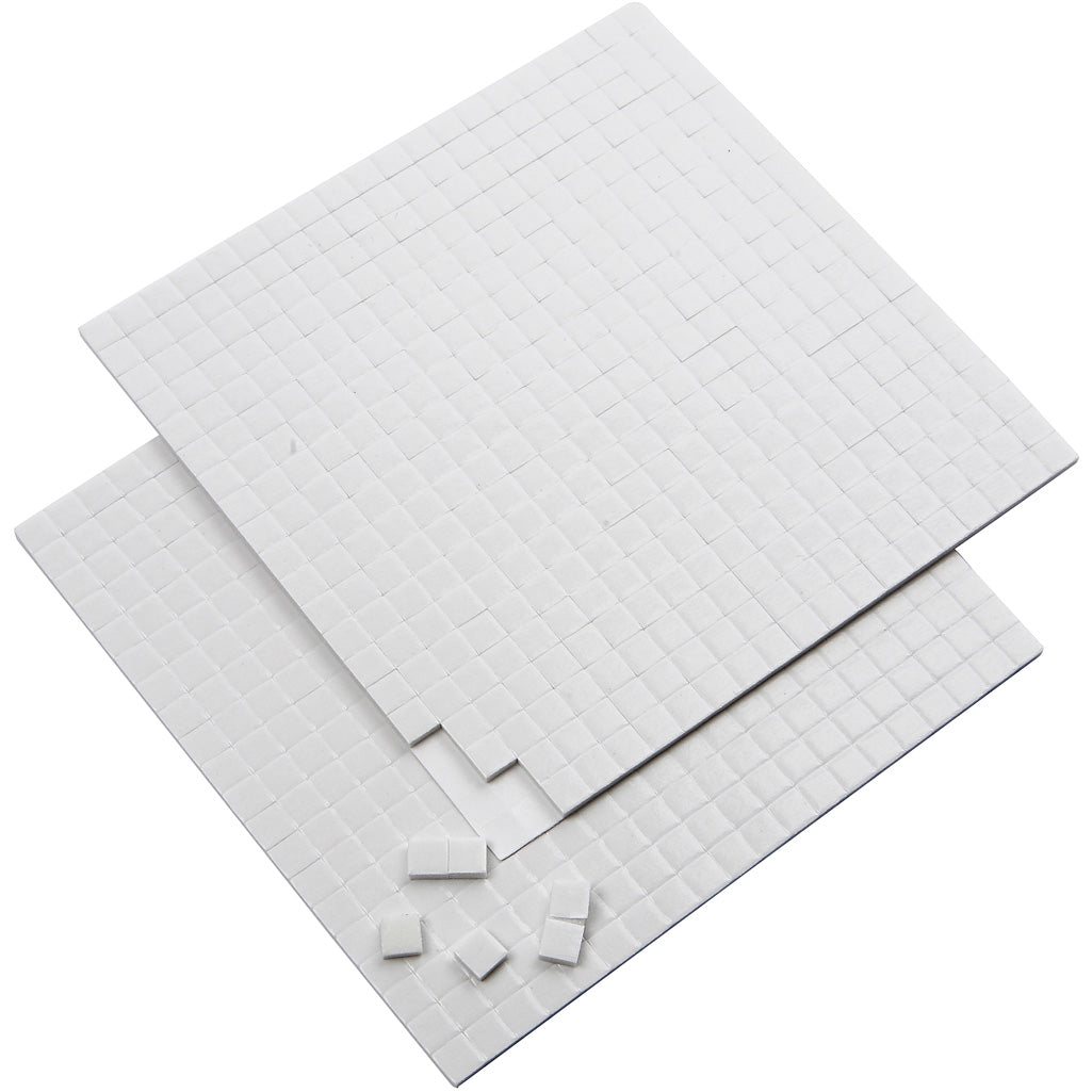 Kreativunternehmen https: www.cchobby.nl 3d-foam-pads-size-5x5-mm-thickness-2-mm-white-2x400-piece-2-sheet-1-box