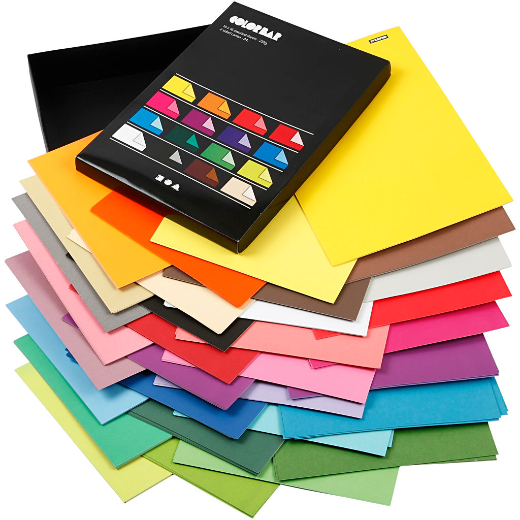 Kreativunternehmen https: www.cchobby.nl color-bar-paper-a4-vel-210x297-mm-100-gr-diverse-colours-16x10-vel-1-doos