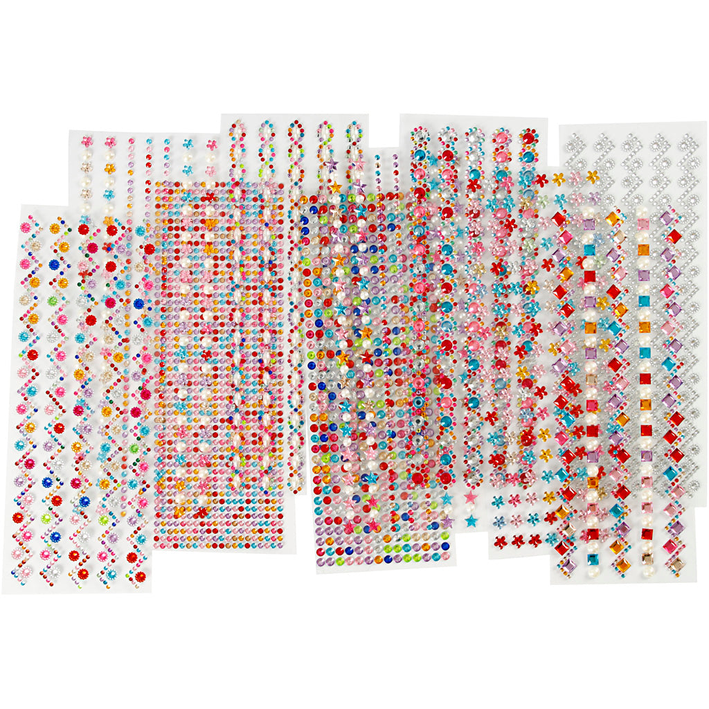 Kreativunternehmen https: www.cchobby.nl Rhinestones-d-2-10-mm-sheet-27x9-cm-content-can-vary-12-div-vellen-1-doos