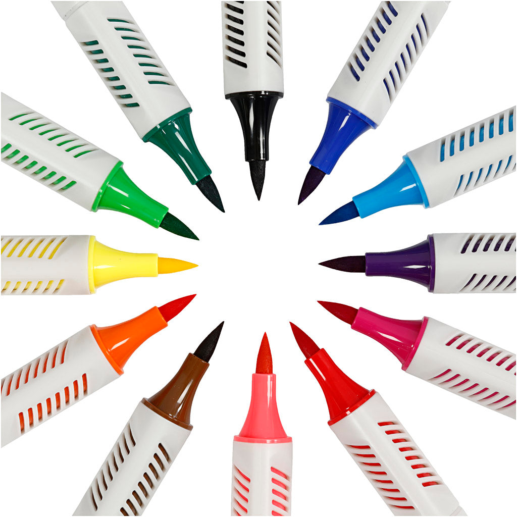 Creativ Company Skizzenmarker Farbe, 12 Stk.