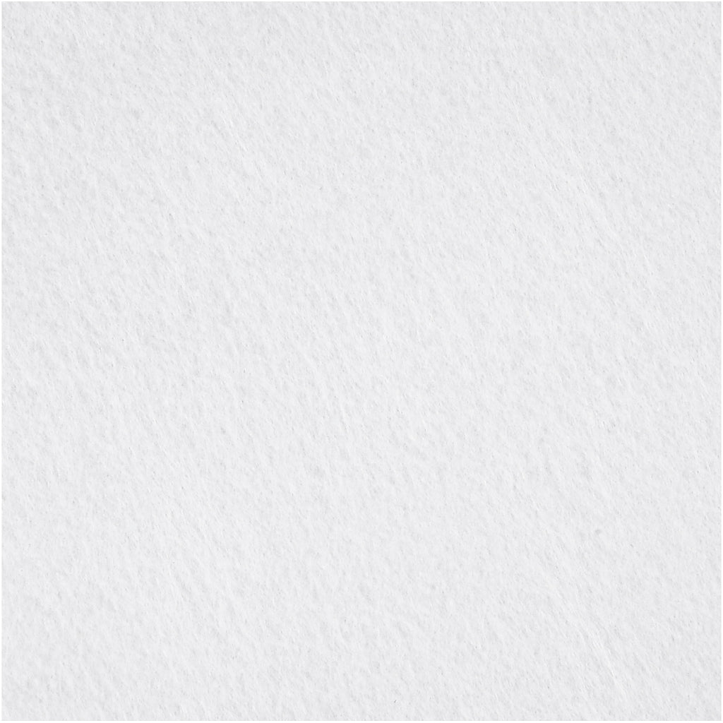 Creativ Company Hobbyfilz weiß A4, 10 Blatt