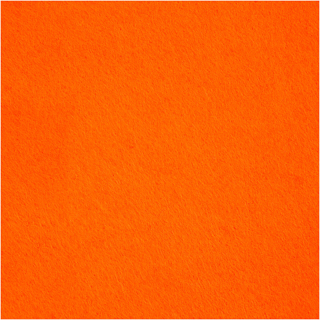 Creativ Company Hobby Filz Orange A4, 10 Blatt