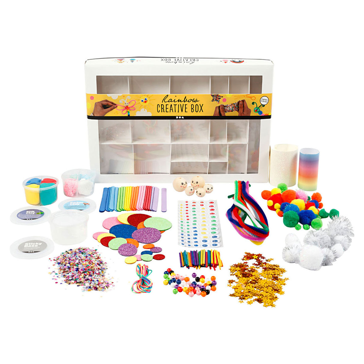 Kreativunternehmen Bastelpaket Regenbogen - Hobbypaket