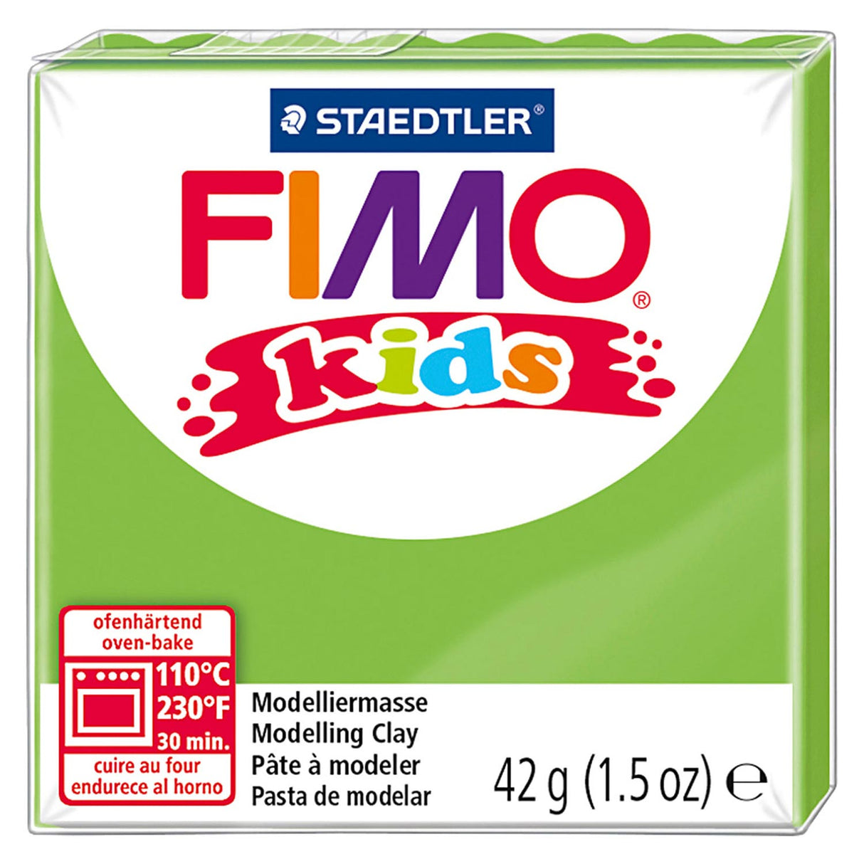 Fimo Kids Modelliermasse hellgrün, 42gr