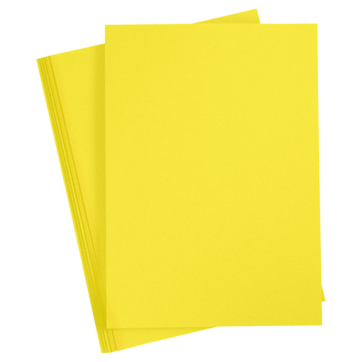 Creativ Company Farbkarton, A4, Blatt 210x297 mm, 180 gr, sonnengelb, 20 Blatt 1 Karton