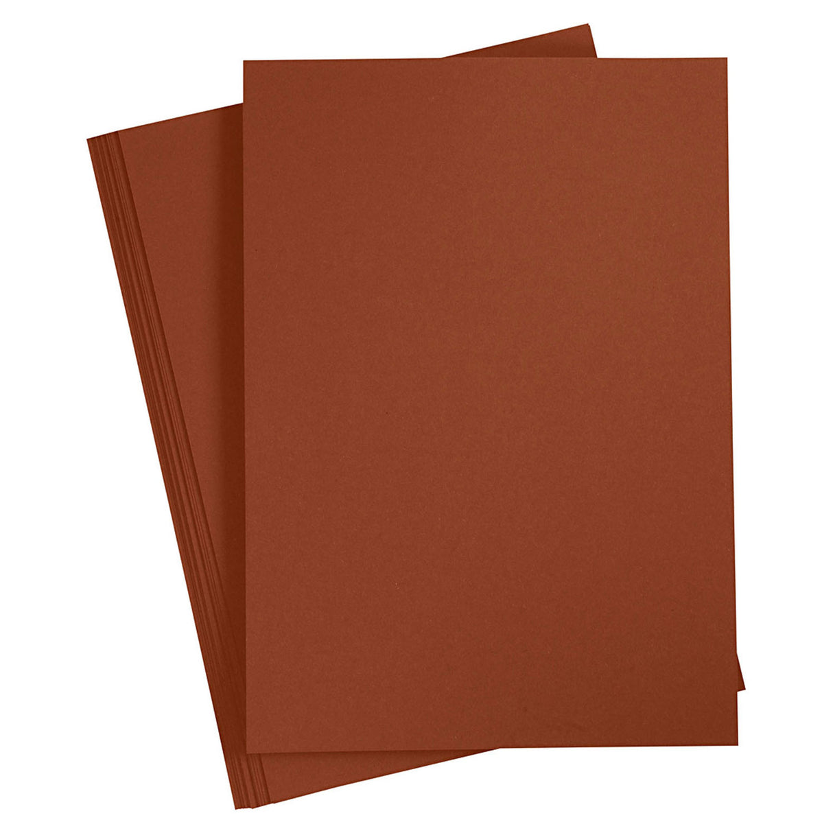 Creativ Company Farbkarton dunkelbraun A4, 20 Blatt