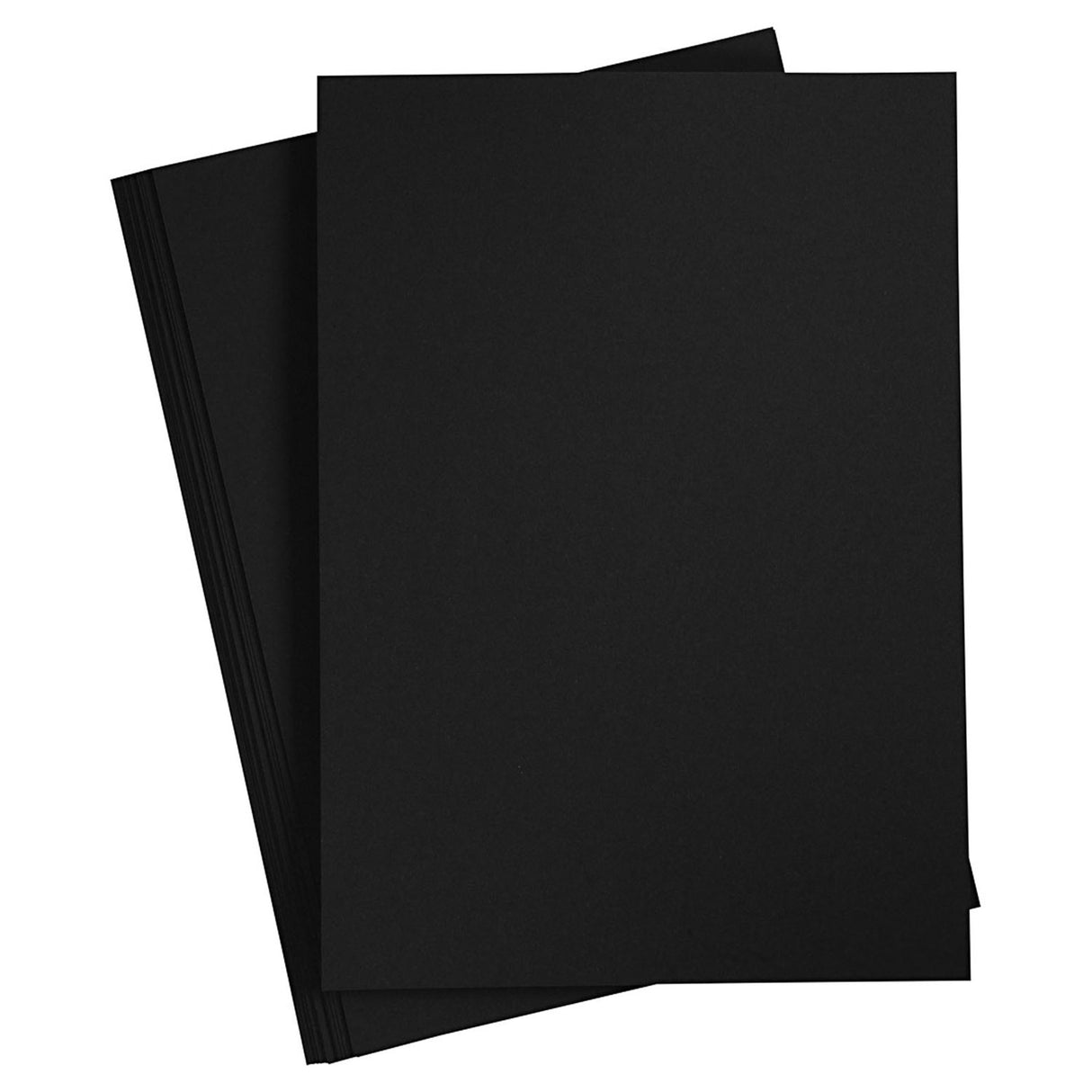 Creativ Company Colored Papp Cohl Black, A4, 20 Blätter