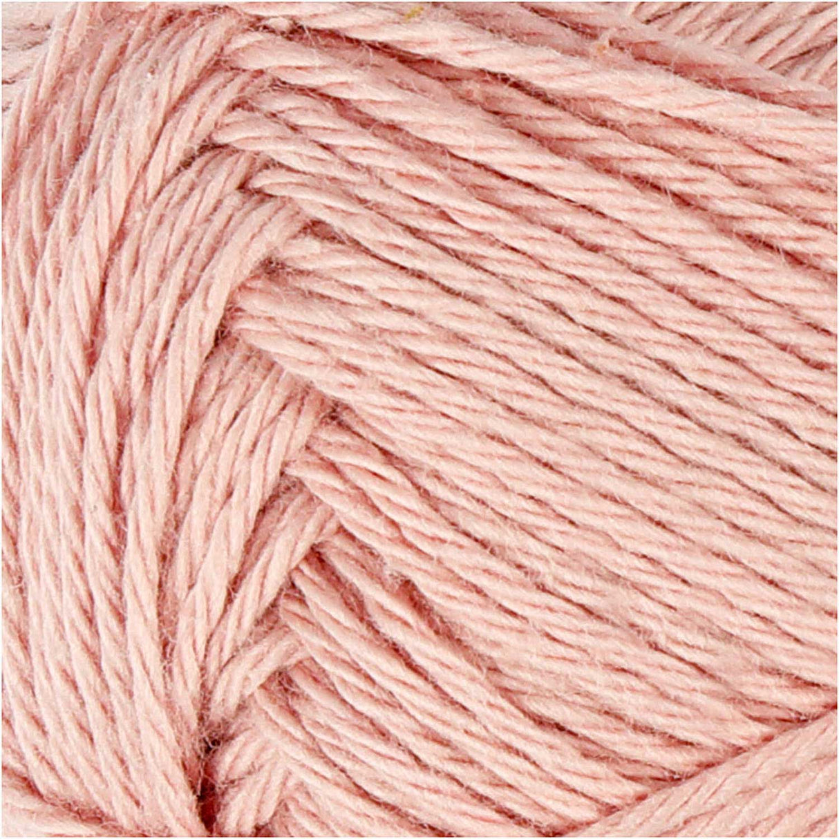 Creativ Company Baumwollgarn, Beige, 50gr, 170m