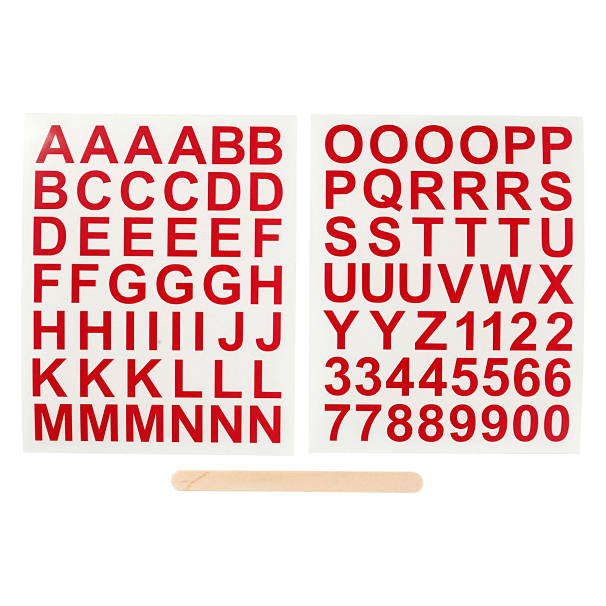 Creativ Firmenaufkleber Buchstaben Zahlen