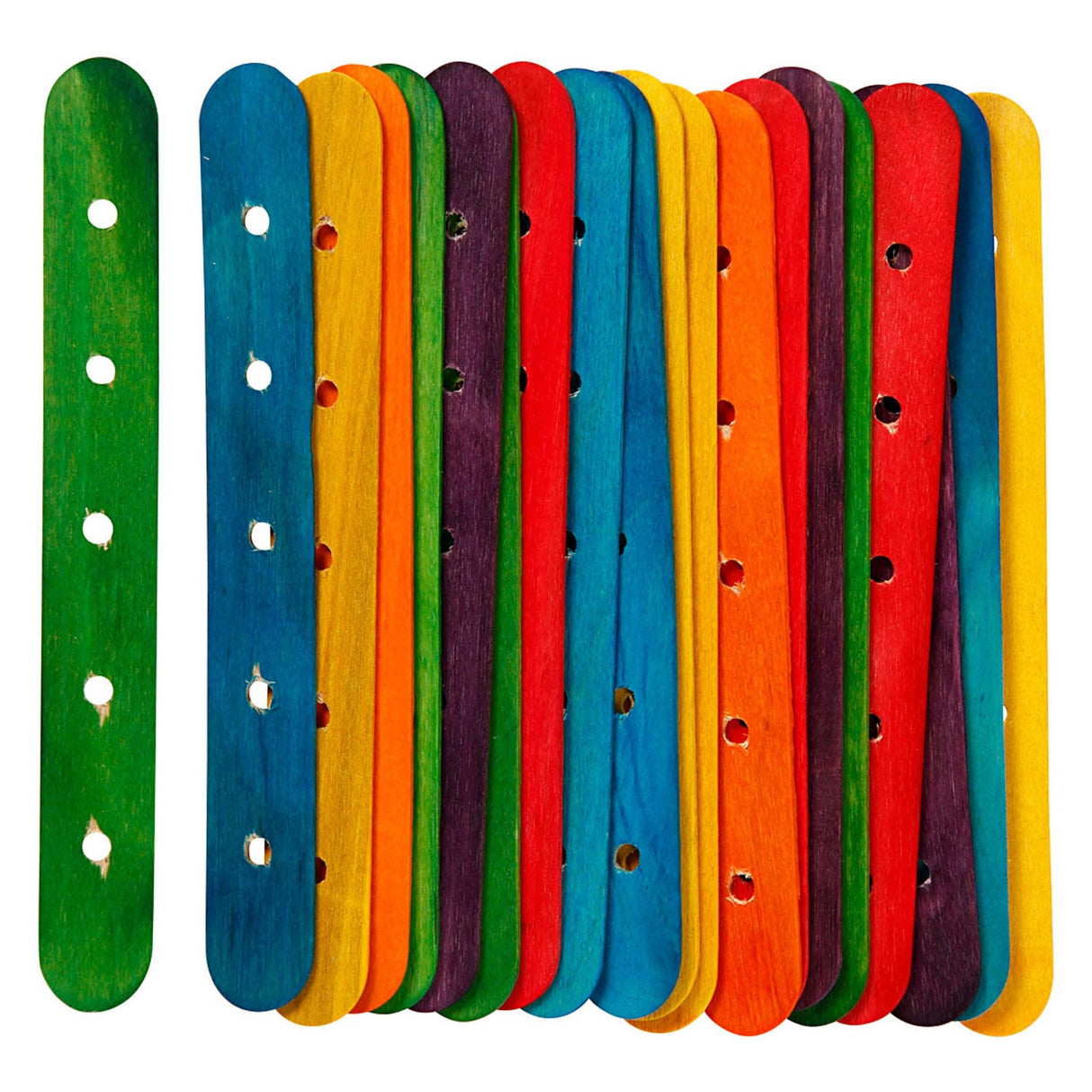Kreativunternehmen https: www.cchobby.nl Konstruktionsstäbchen-l-15-cm-b-1-8-cm-Lochgröße-4-mm-diverse-colours-20-div-1-Box