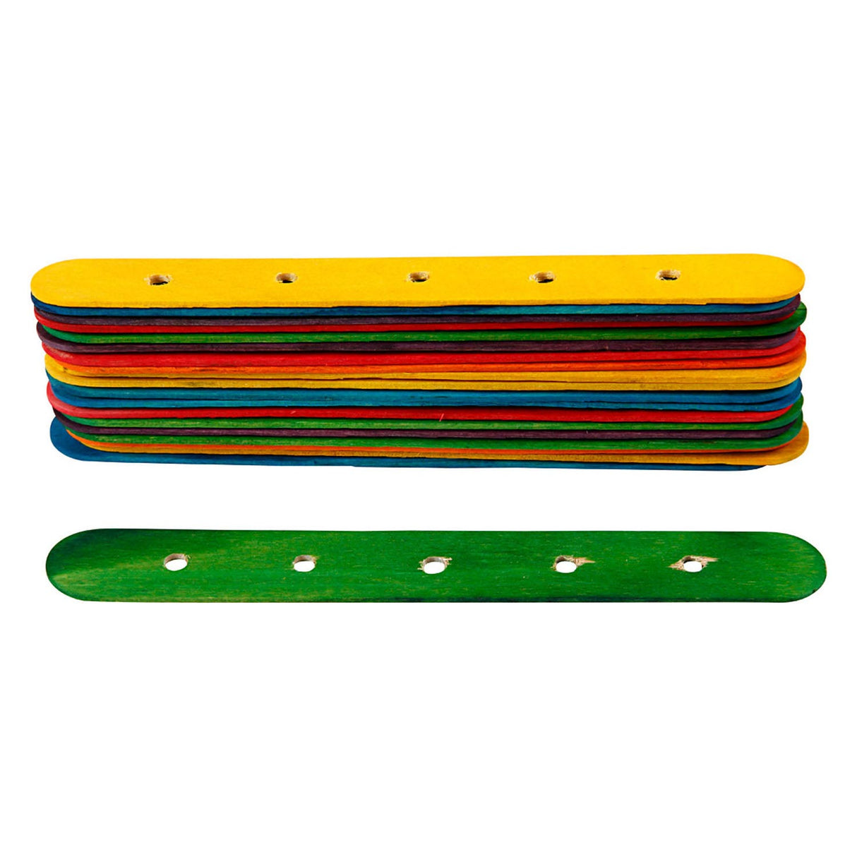 Kreativunternehmen https: www.cchobby.nl Konstruktionsstäbchen-l-15-cm-b-1-8-cm-Lochgröße-4-mm-diverse-colours-20-div-1-Box