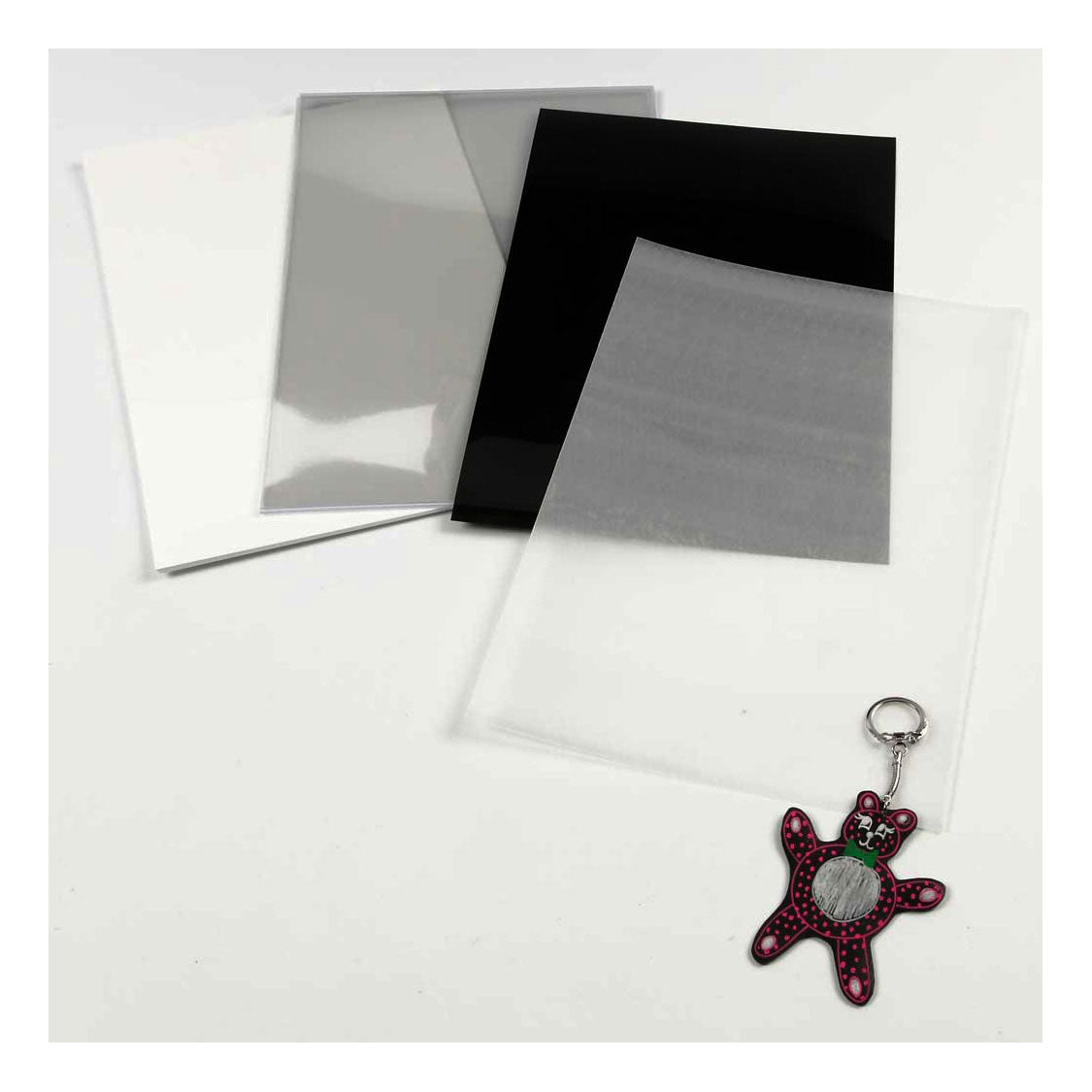 Kreativunternehmen https: www.cchobby.nl sheet-shrink-foil-sheet-20x30-cm-thickness-0-3-mm-matt-white-10-sheet-1-box