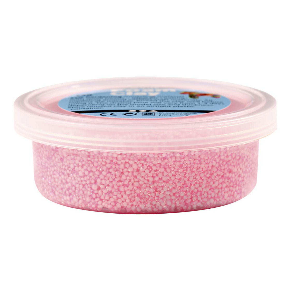 Foam Clay Pastellfarben Glitzer, 6x14gr.