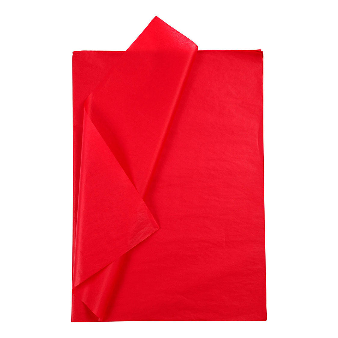 Creativ Company Tissue Paper Red 10 Blätter 14 Gr, 50 x 70 cm
