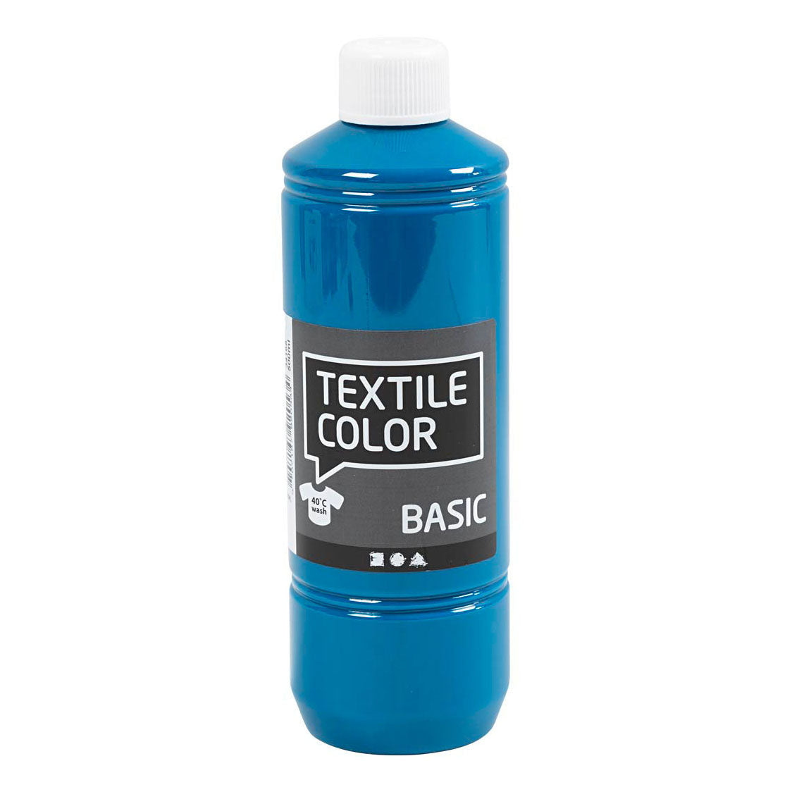 Kreativfirma Textilfarbe Farbe - türkisblauw, 500 ml
