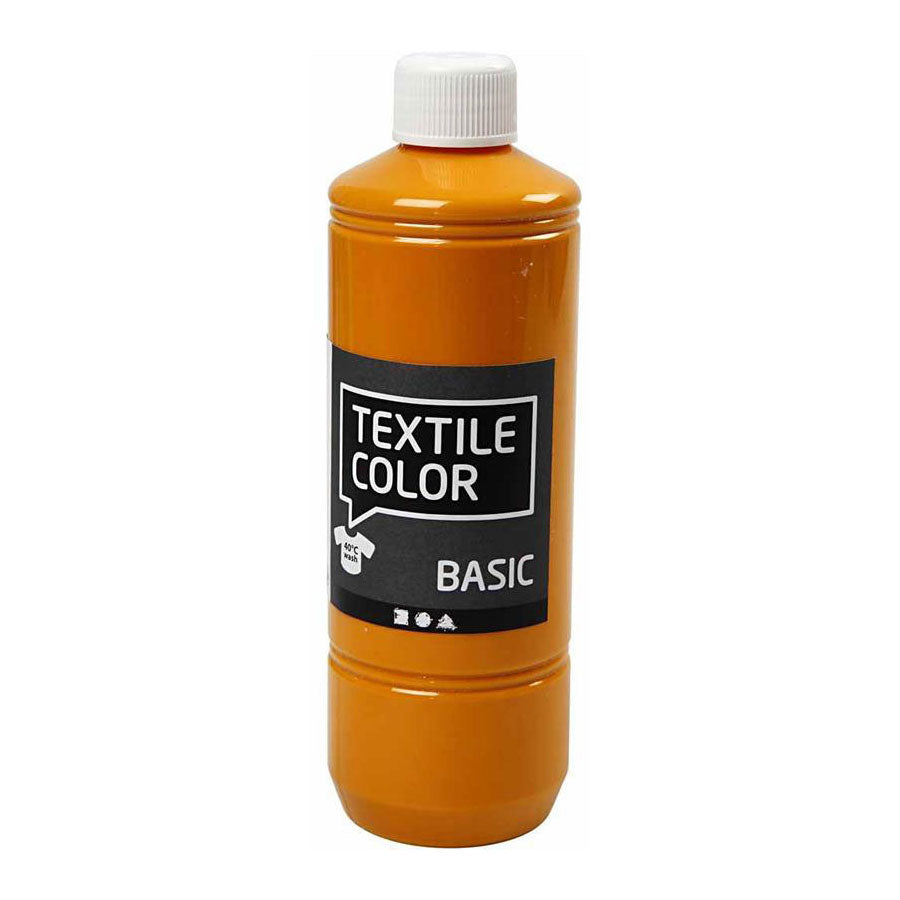 Kreativfirma Textilfarbe Farbe - Senf, 500 ml