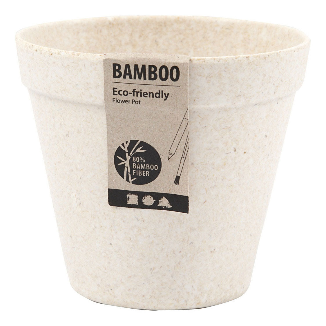 Kreativunternehmen https: www.cchobby.nl Blumentopf-H-10-cm-T-11-cm-1-Stück