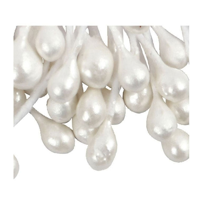 Creativ Company CC Blütenstaubblätter 6 cm weiß 100 Stück
