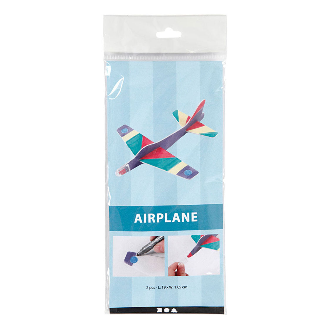 Creativ Company Foam Make Aircraft, 2st.