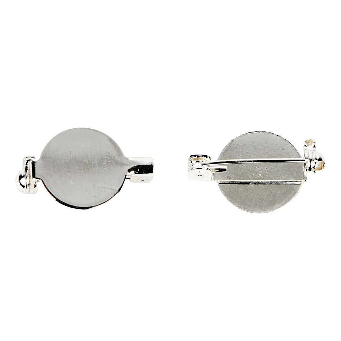 Creativ Company Creotime Broschennadel 20 mm Silber 5 Stück