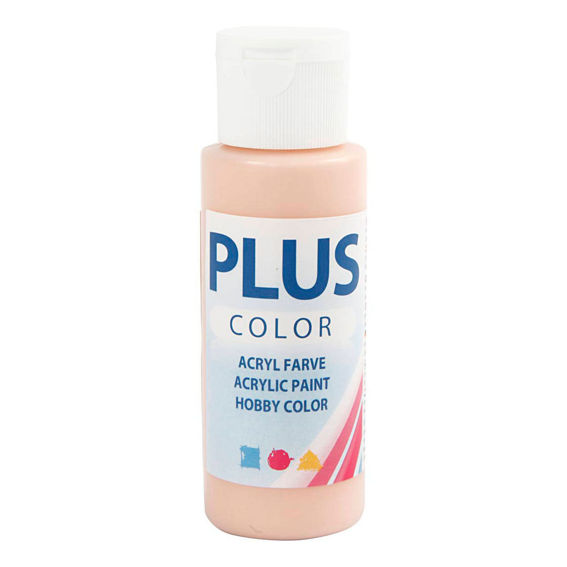 Creativ Company Plus Farb Acrylverf Peach, 60 ml