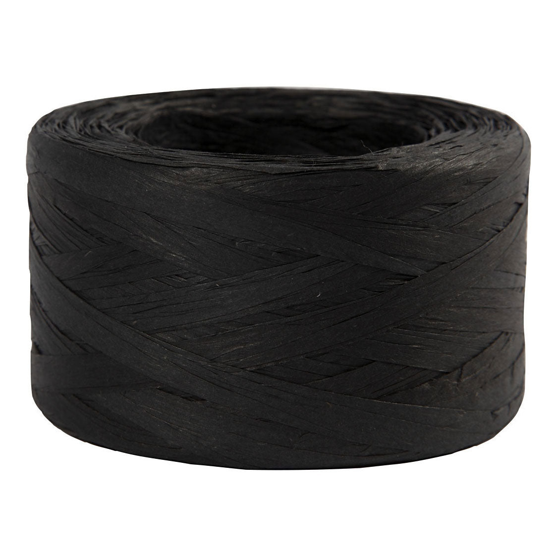 Creativ Company Paper Raffia Garn schwarz, 100 m