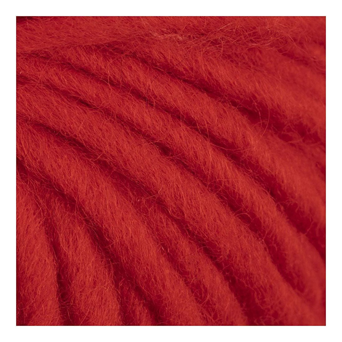 Creativ Company Wollgarn rot – Strickgarn 50m zum Häkeln und Basteln.